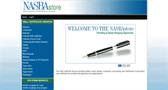 Desktop Screenshot of nasbastore.org